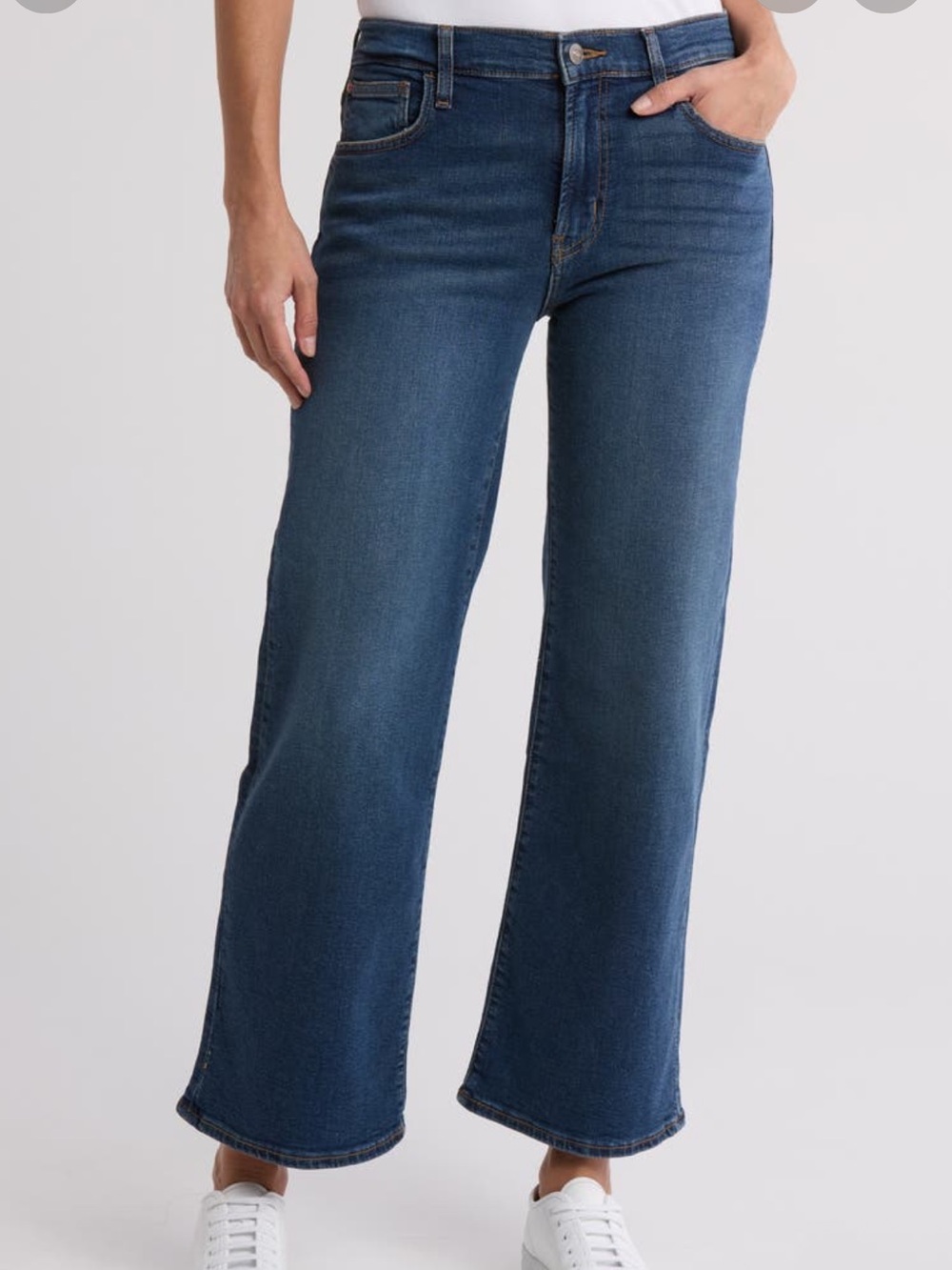 Hudson Rosalie High-Rise Wide Leg Jeans